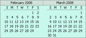 Western Mass. Folk Calendar - Feb-Mar '08