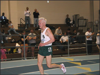 Lloyd Slocum in the 3000m.