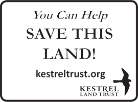 You Can Help Save This Land! -- Donate to the Kestrel Trust Matching Grant